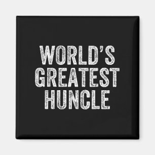 Weltbest Huncle Funny Uncle Joke Fathers Da Magnet