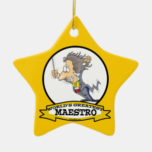 WELTBEST MAESTRO MEN CARTOON KERAMIK ORNAMENT
