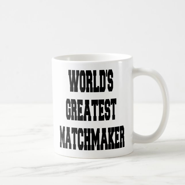 Weltbest Matchmaker Kaffeetasse (Rechts)