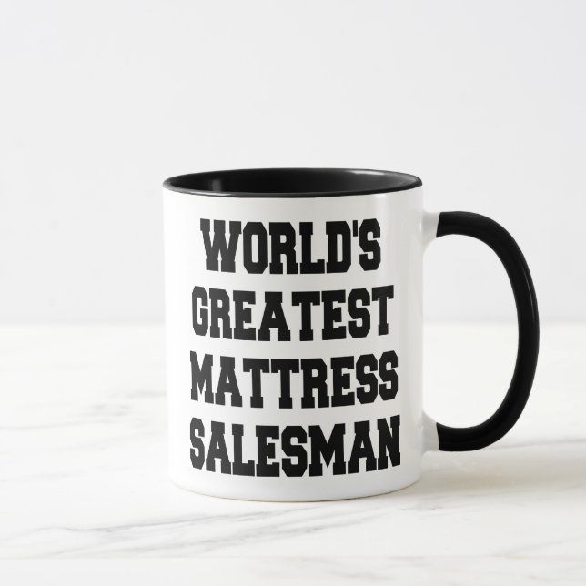 Weltbest Matress Salesman Tasse (Rechts)