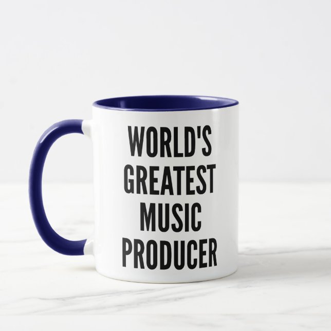 Weltbest Music Producer Tasse (Links)