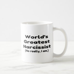 Weltbest Narcissist Joke Kaffeetasse
