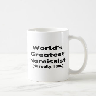 Weltbest Narcissist Joke Kaffeetasse