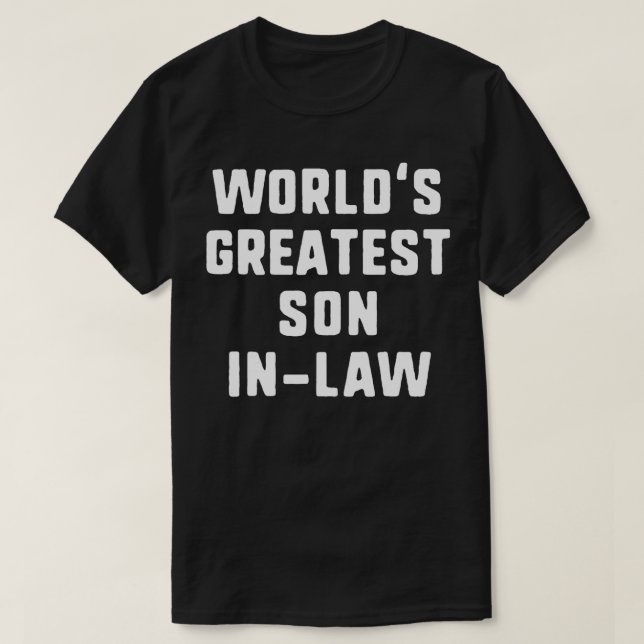 Weltbest SonInLaw Funny - Weihnachtsgeschenk T-Shirt (Design vorne)