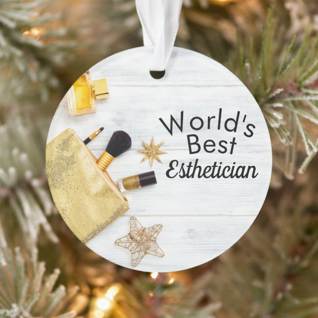 Weltbeste Ästhetikerschmuck Ornament (Baum)