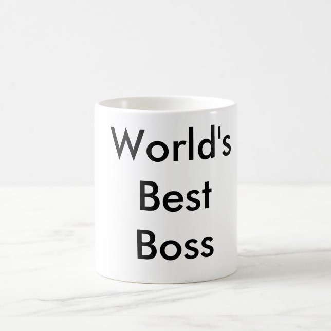 Weltbeste Boss-Kaffee-Tasse Kaffeetasse (Mittel)