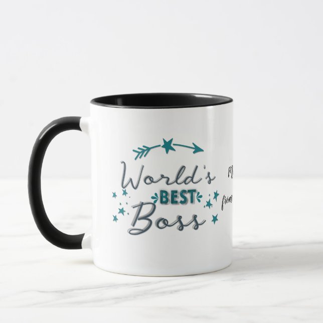 Weltbeste Boss-Tasse Tasse (Links)