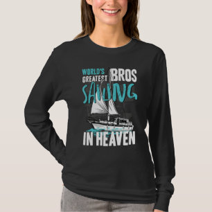 Weltbeste Brüder segeln im Himmel Cousin Familie T-Shirt