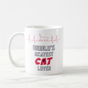 Weltbeste Cat Lover Zitat 4 Katzenbesitzer Kaffeetasse