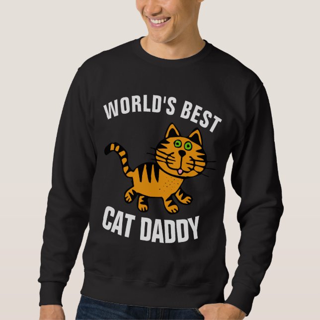 WELTBESTE CAT (VATER)-DADDY-T - Shirt (Vorderseite)