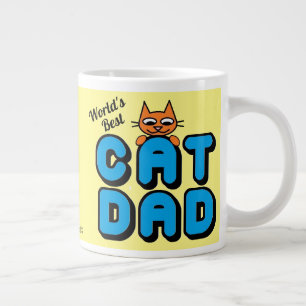 Weltbeste CAT-VATER-Niedliche Katze Jumbo-Tasse