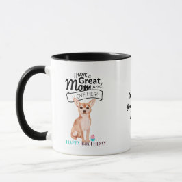 Weltbeste CHIHUAHUA DOG-MAMA Personalisierter Spaß Tasse