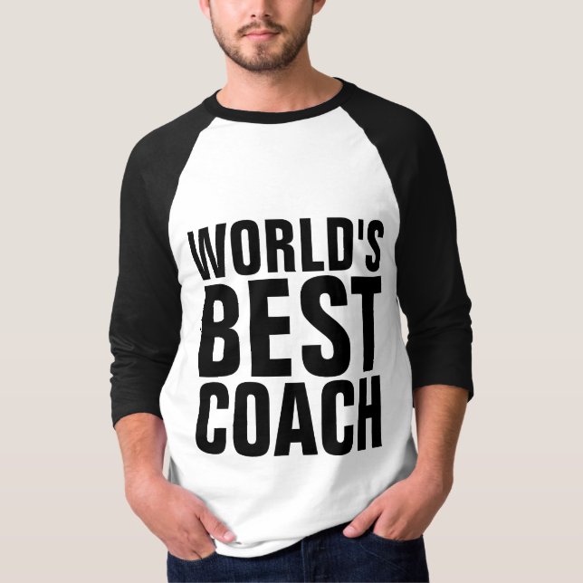 WELTBESTE COACH-T - Shirt (Vorderseite)