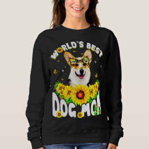Weltbeste Corgi-Hunde-Mama Sonniger Muttertag 1 Sweatshirt