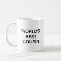 Weltbeste Cousin-Kaffee-Tasse