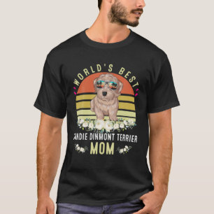 Weltbeste Dandie Dinmont Terrier Mama Dog Mama F T-Shirt
