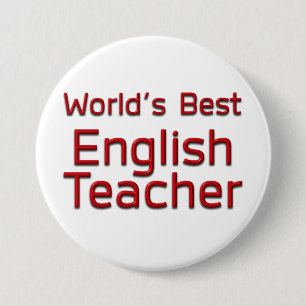 Weltbeste Englischlehrerin Button