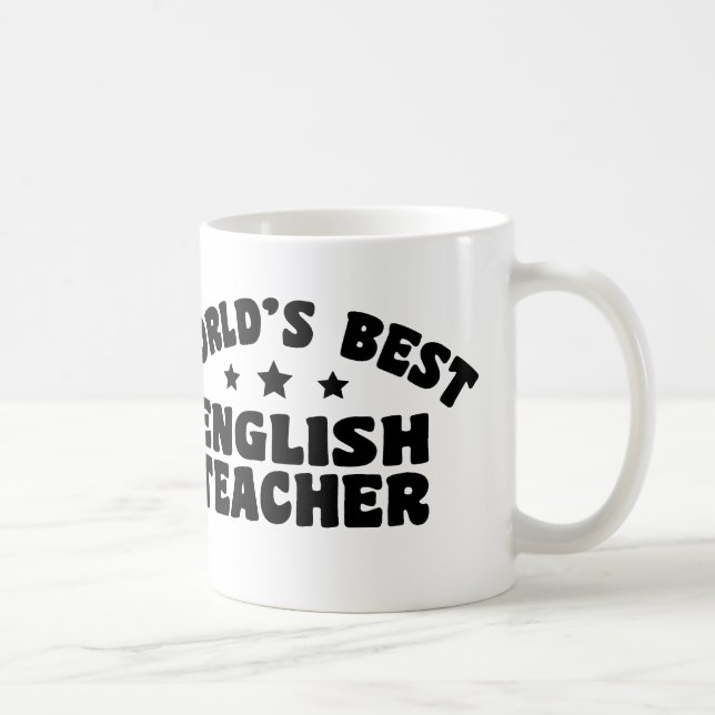 Weltbeste Englischlehrerin Kaffeetasse (Rechts)