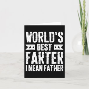 Weltbeste Farter I Gemein Vater Funny Vathers Da Karte