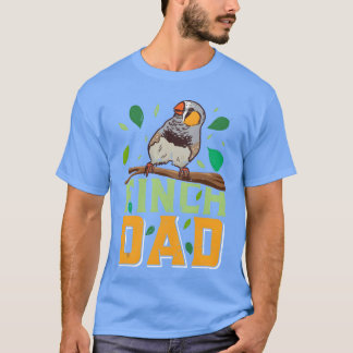 Weltbeste Finch Vater Finches Vater Bird Liebhaber T-Shirt
