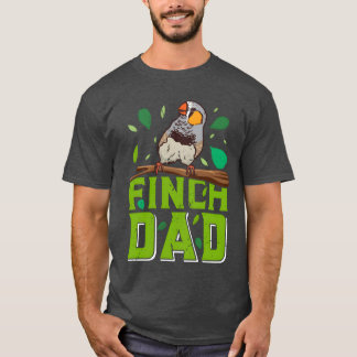 Weltbeste Finch Vater Finches Vater Bird Liebhaber T-Shirt