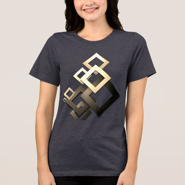 Weltbeste Frauen Tri-Blend Shirt (Vorderseite)