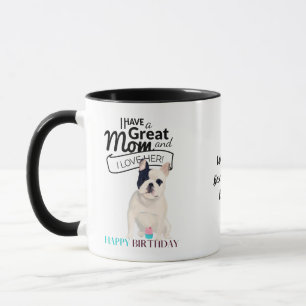 Weltbeste FRENCHIE-DOG-MAMA Personalisierter Spaß Tasse