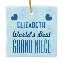 Weltbeste GRAND NIECE mit Herz A035a