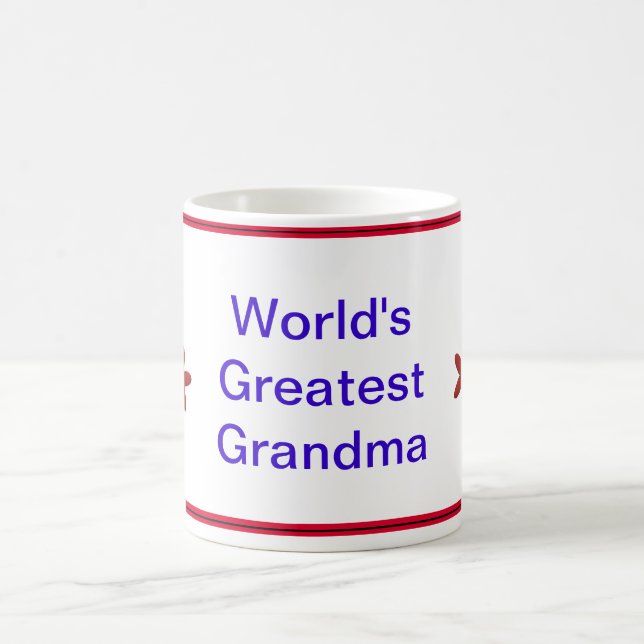 WELTBESTE GRANDMA-KAFFEE ODER TEE-TASSE KAFFEETASSE (Mittel)
