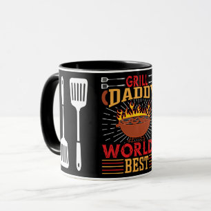 Weltbeste GRILLEN Grill Daddy /w Spatula Kaffeekoc Tasse