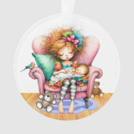 Weltbeste große Schwester / Babysitter - sehen Sie Ornament