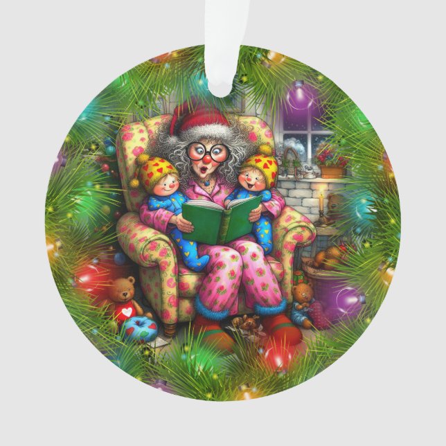 Weltbeste Großmutter / Mama / Babysitter Ornament (Vorderseite)