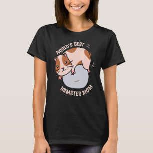 Weltbeste Hamster-Mama Niedlich Hamsters Tier T-Shirt