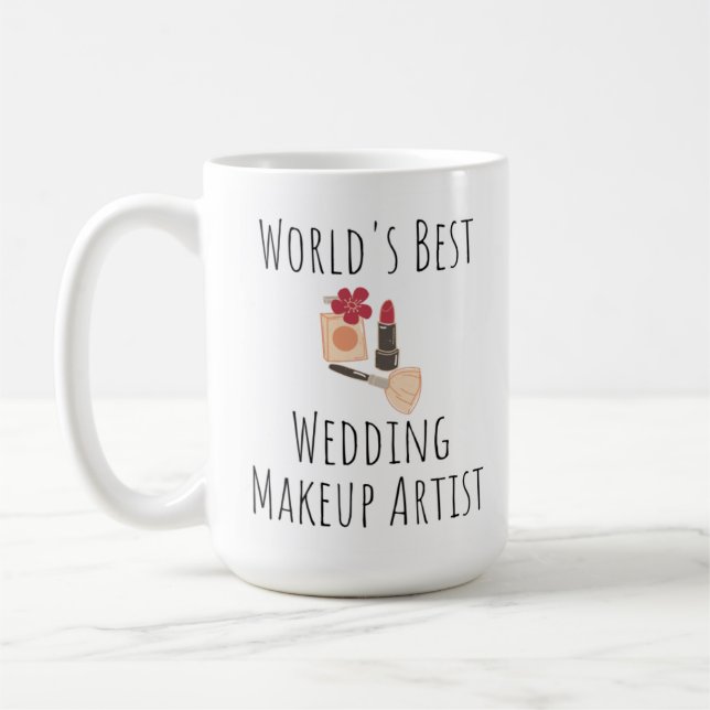 Weltbeste Hochzeitskunst - Danke, Geschenk Kaffeetasse (Links)