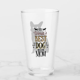 Weltbeste Hundeschule mit benutzerdefiniertem Foto Glas