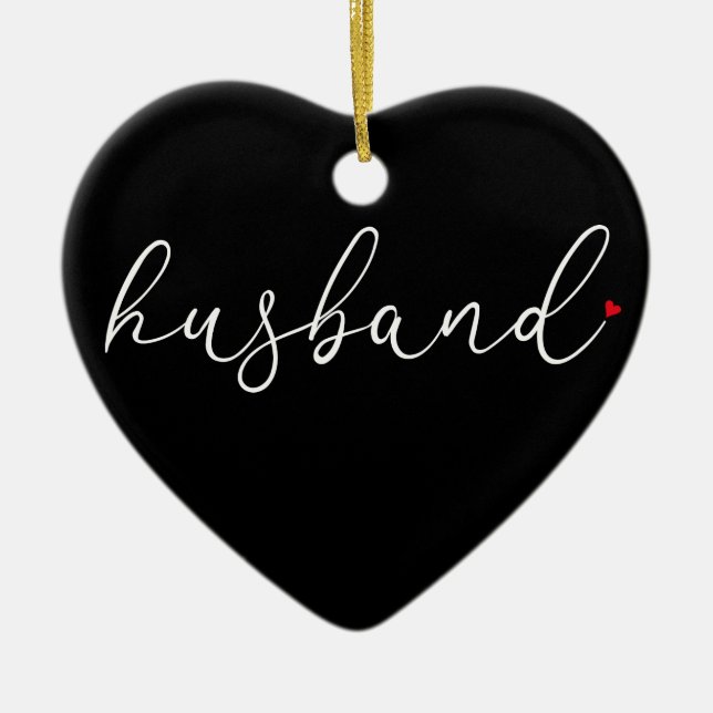Weltbeste Husband-Definition Keramik Ornament (Vorne)