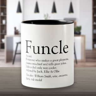 Weltbeste jemals funktionierende, Onkel-moderne De Zweifarbige Tasse