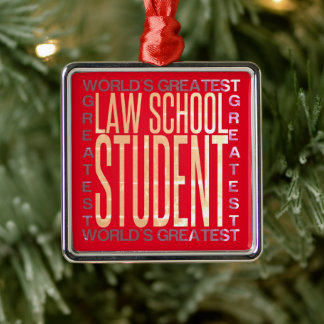 Weltbeste Jurastudentin Ornament Aus Metall