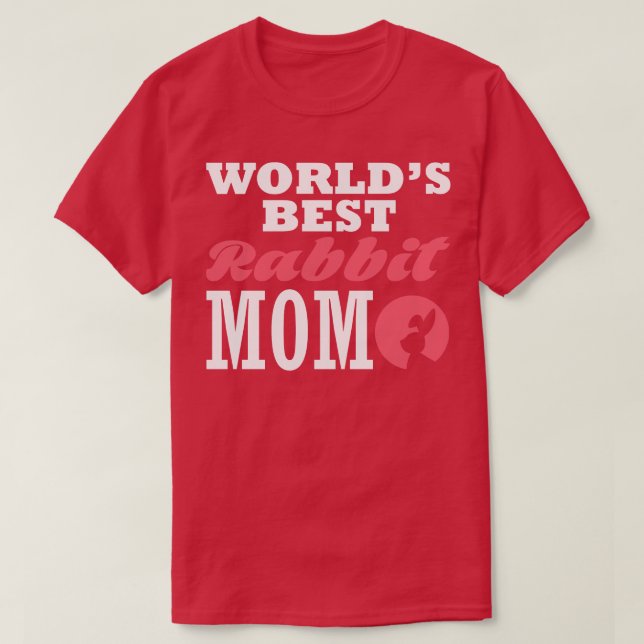 Weltbeste Kaninchenmutter 1 T-Shirt (Design vorne)