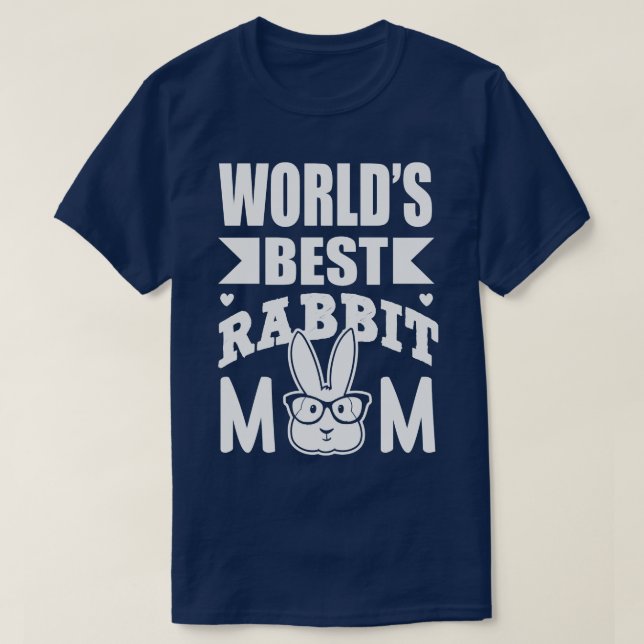 Weltbeste Kaninchenmutter 2 T-Shirt (Design vorne)