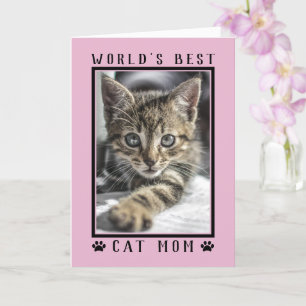 Weltbeste Katzenmutter Alles Gute zum Geburtstag F Karte