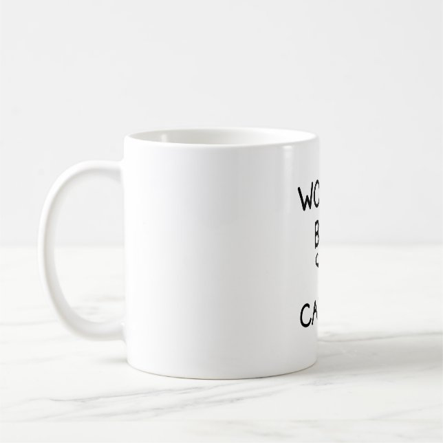Weltbeste Katzenmutter Kaffeetasse (Links)