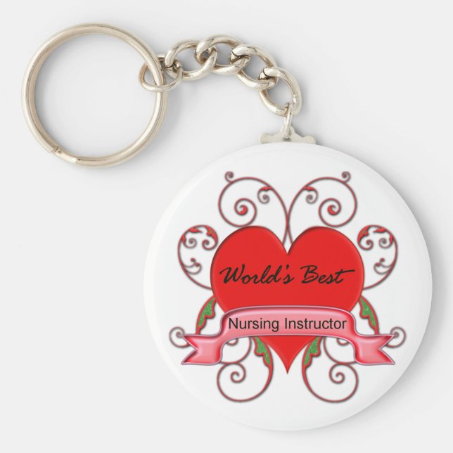 Weltbeste Krankenpflegerin Schlüsselanhänger (Vorne)
