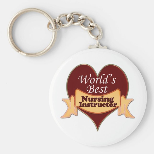 Weltbeste Krankenpflegerin Schlüsselanhänger (Vorne)