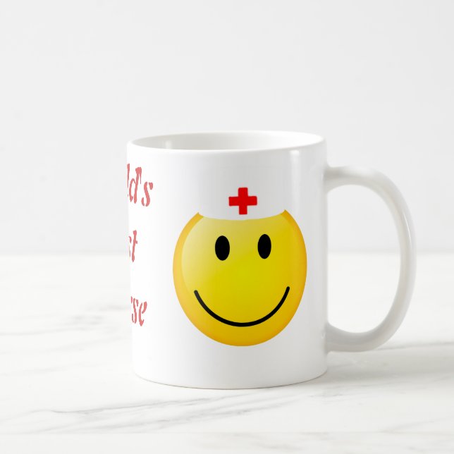 Weltbeste Krankenschwester-Tasse Kaffeetasse (Rechts)