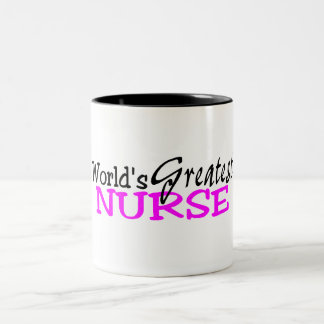 Weltbeste Krankenschwester Zweifarbige Tasse