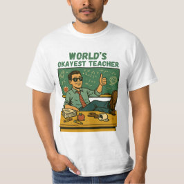 Weltbeste Lehrerin - Funny Retro-Klassenzimmer T-Shirt
