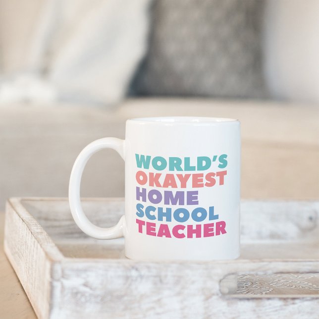 Weltbeste Lehrerin für Hausunterricht Kaffeetasse (Von Creator hochgeladen)