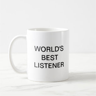 WELTBESTE LISTENER KAFFEE-TASSE KAFFEETASSE