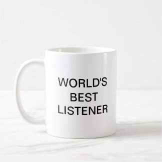 WELTBESTE LISTENER KAFFEE-TASSE KAFFEETASSE